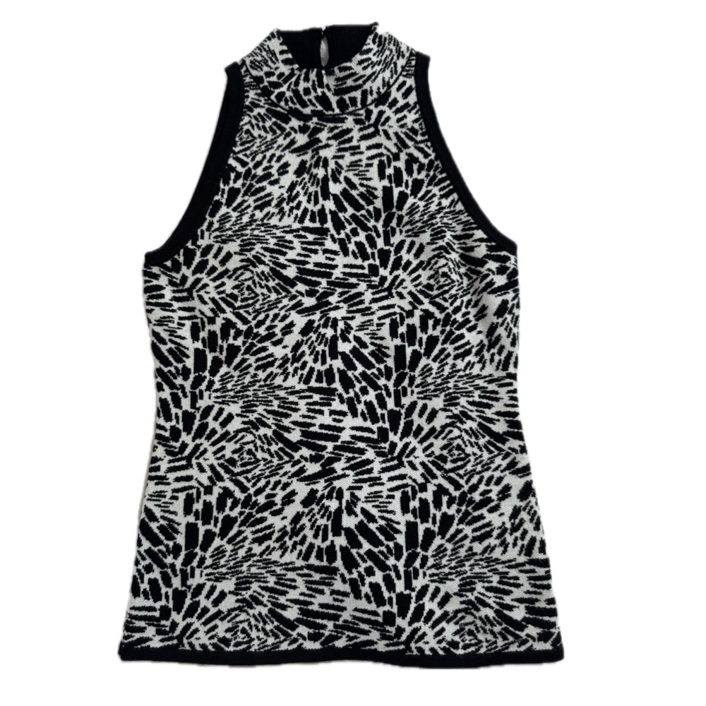 WHBM Sleeveless Mock Turtleneck Sweater XS